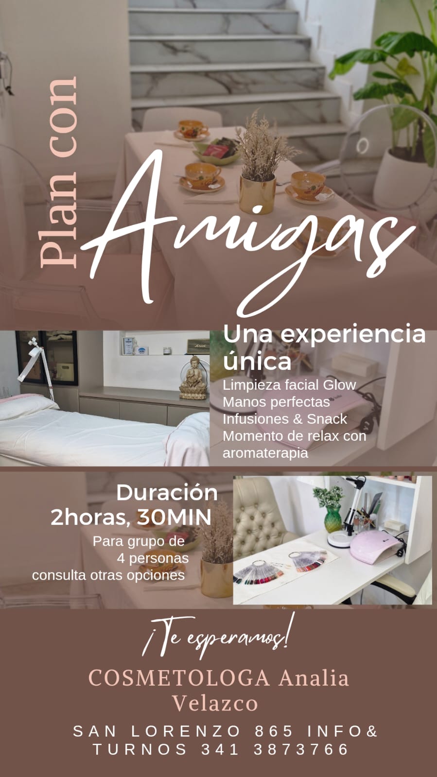 Promoción para amigas